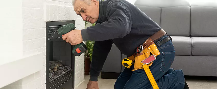 New Indoor Fireplace Installation in Lakewood, Ohio
