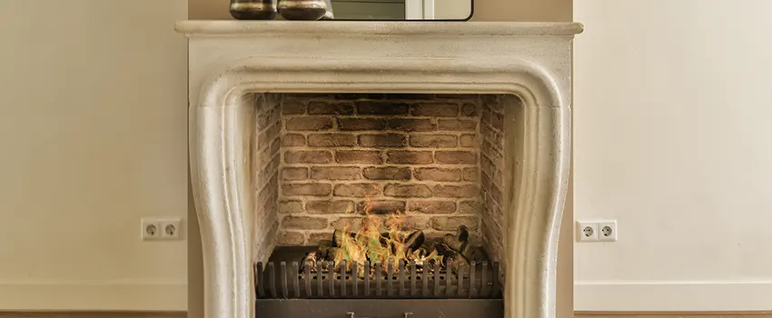 Vintage-style Fireplace Redesign in Lakewood, Ohio