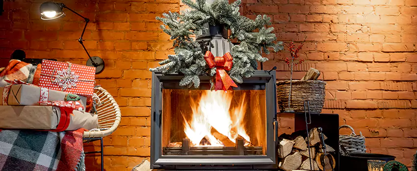 Travis Industries Linear Gas Fireplace Installation in Lakewood, Ohio
