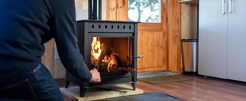 Open Hearth Wood Fireplace Installation in Lakewood, OH