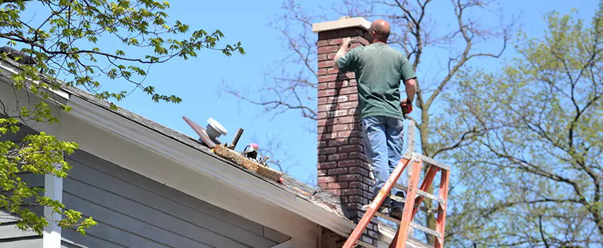 Vinyl and PVC Chimney Flashing Installation in Lakewood, OH