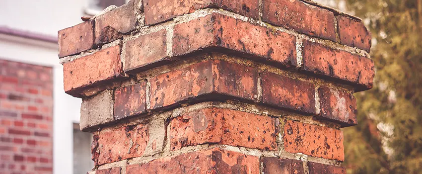 Cracked Chimney Bricks Repair Cost in Lakewood, Ohio