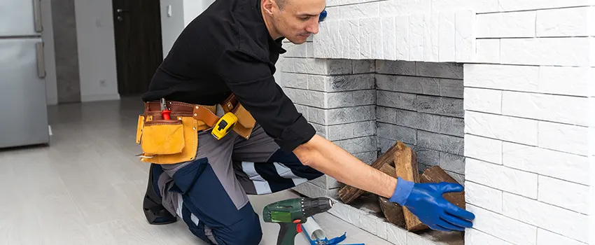Fireplace Damaged Damper Frame Repair Services in Lakewood, Ohio